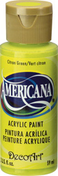 Americana Acrylics Citron Green DecoArt