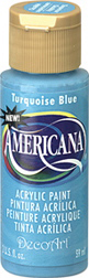 Americana Acrylics Turquoise Blue DecoArt
