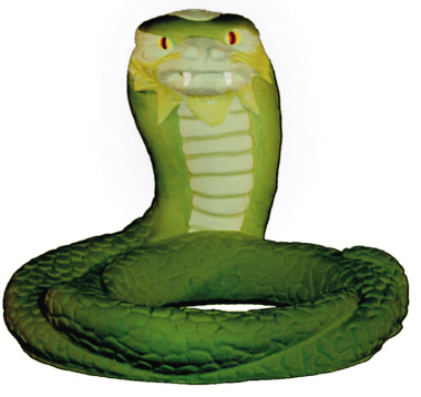 Cobra Plaster Statue