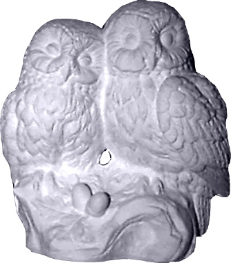 Owls with Acorn Statue