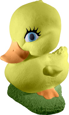 Chubby Ducky Statue