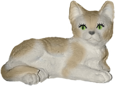 Alley Cat Plaster Statue