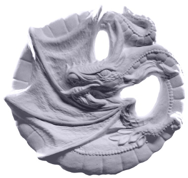 Dragon Plaster Plaque