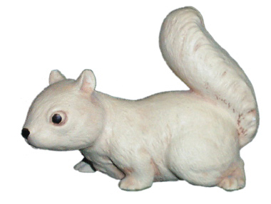 Beths Squirrel Plaster Statue