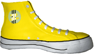 Sneaker Unpainted Plaster Piggy Bank
