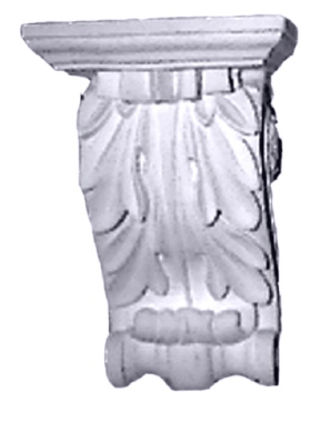 Acanthus Leaf Plaster Bracket Corbel