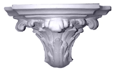 Leaf Wall Plaster Planter