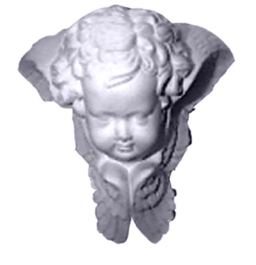Cherub Drapery Plaster Bracket Corbel