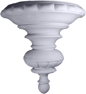 Half Round Plaster Bracket Corbel