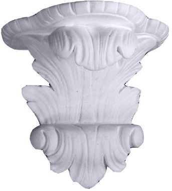 Rolled Acanthus Plaster Bracket Corbel