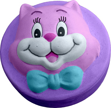 Kitten Unpainted Plaster Trinket or Jewelry Box