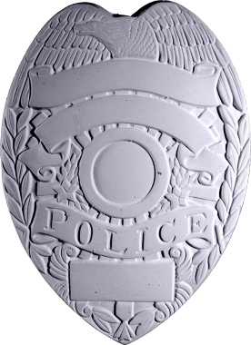 Policeman Badge Plaster Plaque a