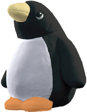 Baby Penguin Statue