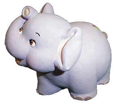 Ellie Up Plaster Statue