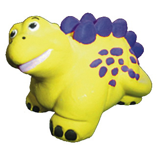 Baby Stegosaurus Plaster Statue