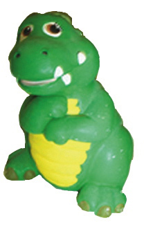 Baby Dino Plaster Statue