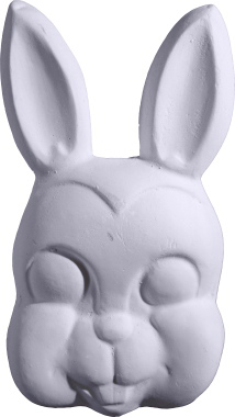 Chocolate Bunny Plaster Plaque b