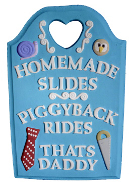 Thats Daddy Plaster Plaque