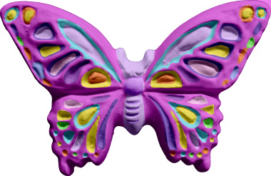 Butterfly Plaster Plaque