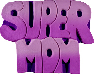 Super Mom Plaster Plaque