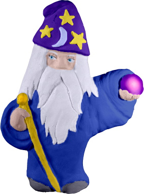 Wizard Plaster Plaque