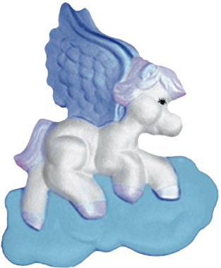 Baby Pegasus Plaster Plaque
