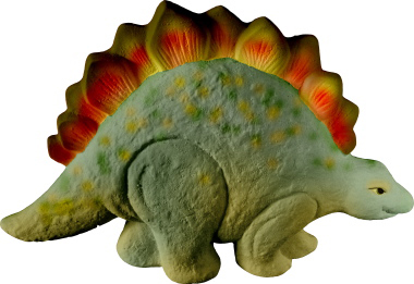 Dinosaur e Plaster Plaque