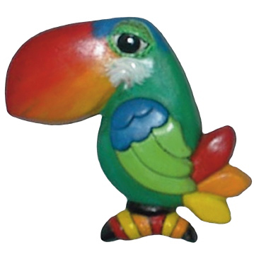 Toucan Plaster Plaque