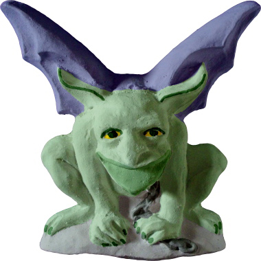 Gargoyle Plaster Plaque
