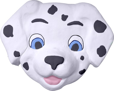 Dalmatian Face Plaster Plaque