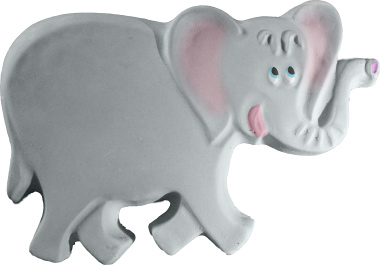 Elephant Walking Plaster Plaque