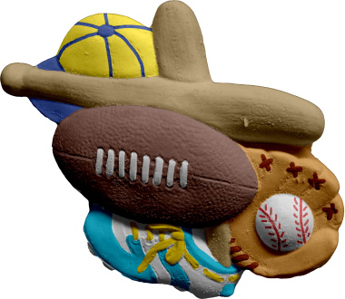 Sports Gear Plaster Plaque
