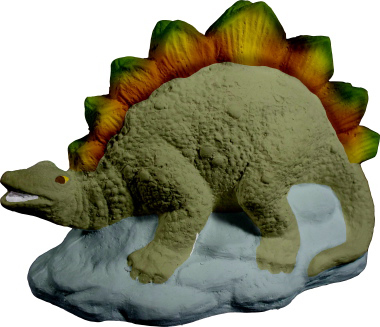 Dinosaur Plaster Statue a