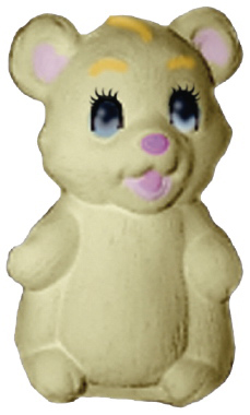 Cutie Pie Bear Plaster Statue