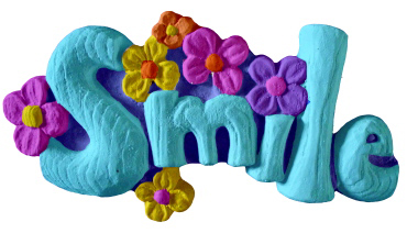 Smile Plaster Plaque