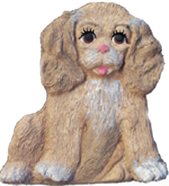 Cocker Spaniel Plaster Plaque