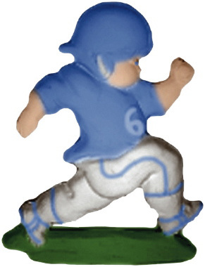 Field Goal Kicker Plaster Plaque