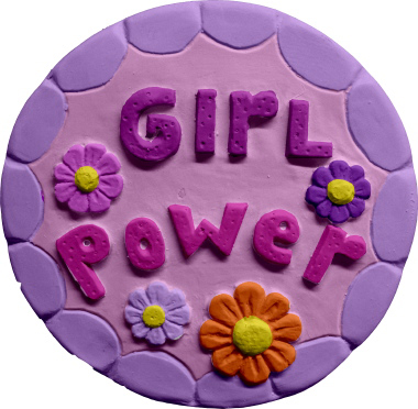 Girl Power Plaque
