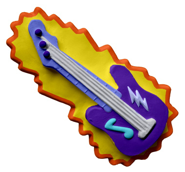 Electric Guitar Plaque