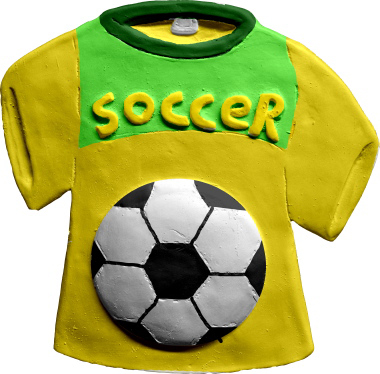 Soccer shirt Plaster Plaque
