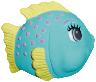 Chubby Fish Plaster Statue