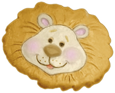 Silly Lion Plaster Plaque