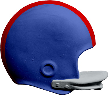 Smooth Helmet Plaster Plaque Small