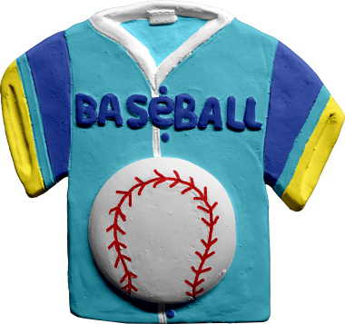 Baseball T Shirt Plaster Plaque