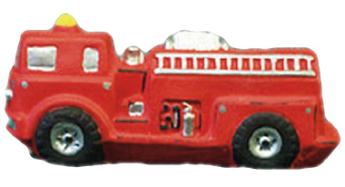 Fire Engine Plaster Statue