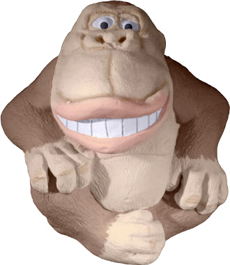 Tiny Kong Plaster Statue
