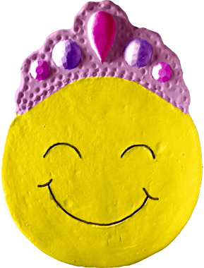 Smile Princess Plaster Plaque