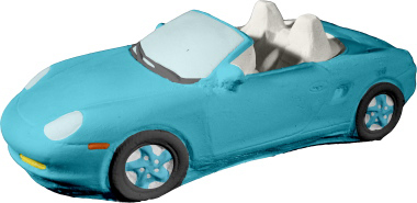 Convertible Plaster Statue