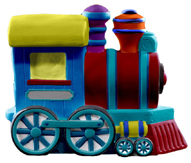 Train Engine Statue
