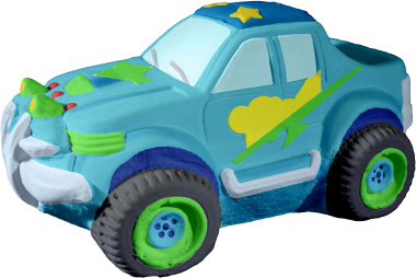 Flash Pickup Truck Statue